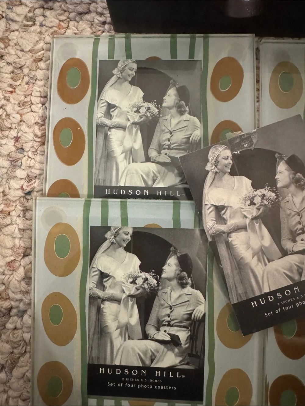 Hudson Hill Photo Coaster Set of 4
